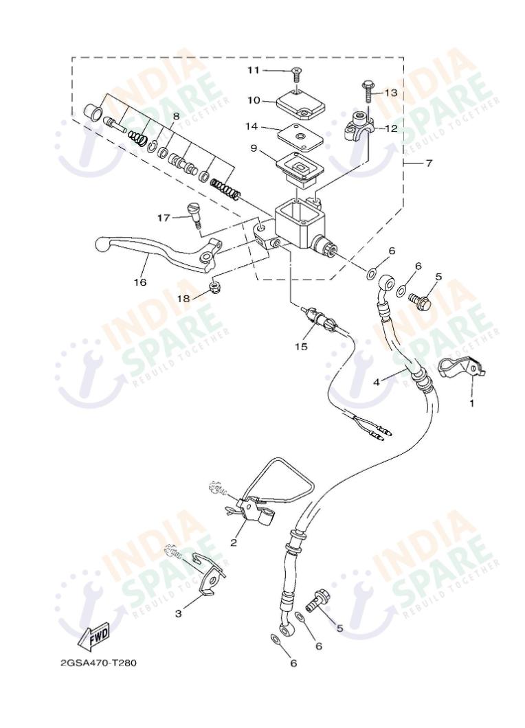 FRONT MASTER CYLINDER